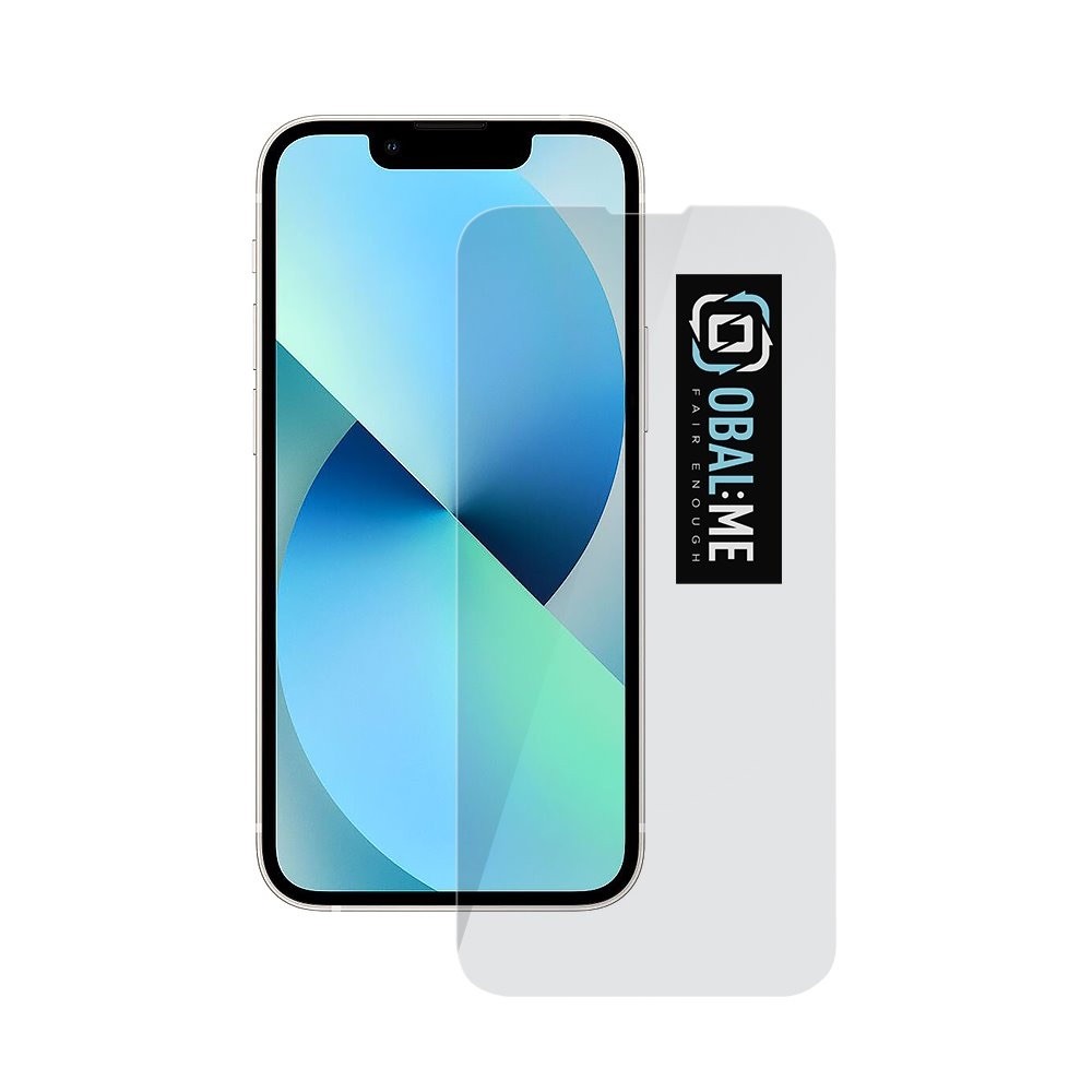 OBALME Tempered Glass Screen Protector 2.5D - калено стъклено защитно покритие за дисплея на iPhone 13 mini (прозрачен)