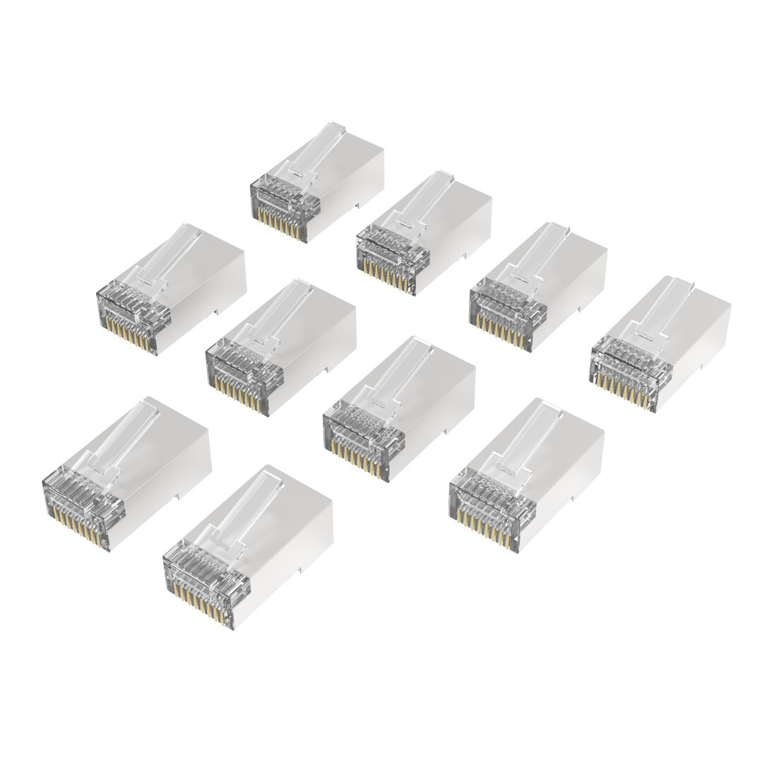 Hama 00200772 мрежов кабел Сребърен, Прозрачен Cat6a