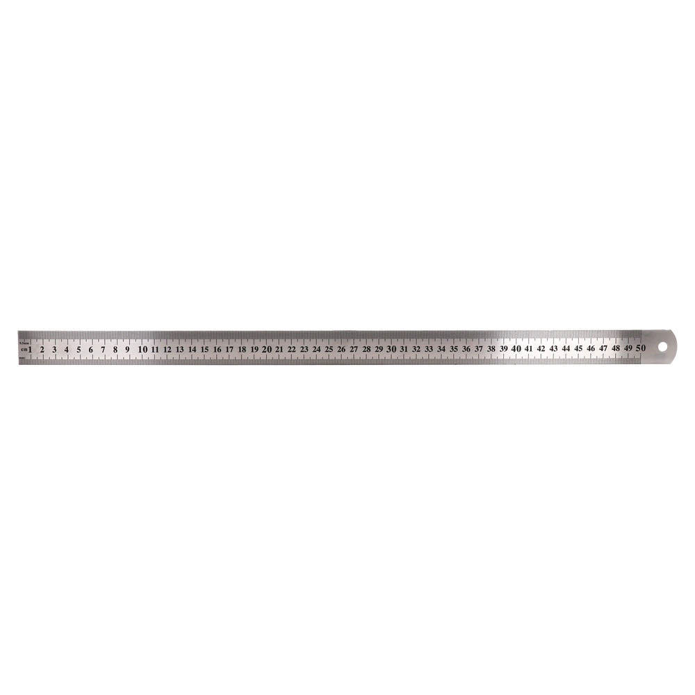 Линия Biro Time Steel Ruler, метална, 50 cm