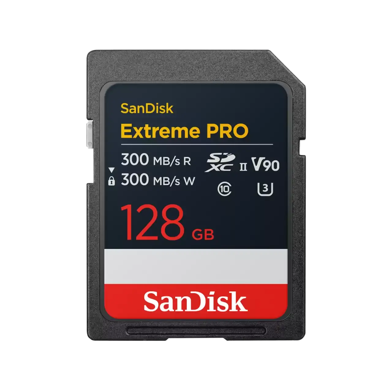 SanDisk Карта памет Extreme Pro SDXC 128GB 300MB/s &amp; 300Mb/s Class 10 V90 UHS-II