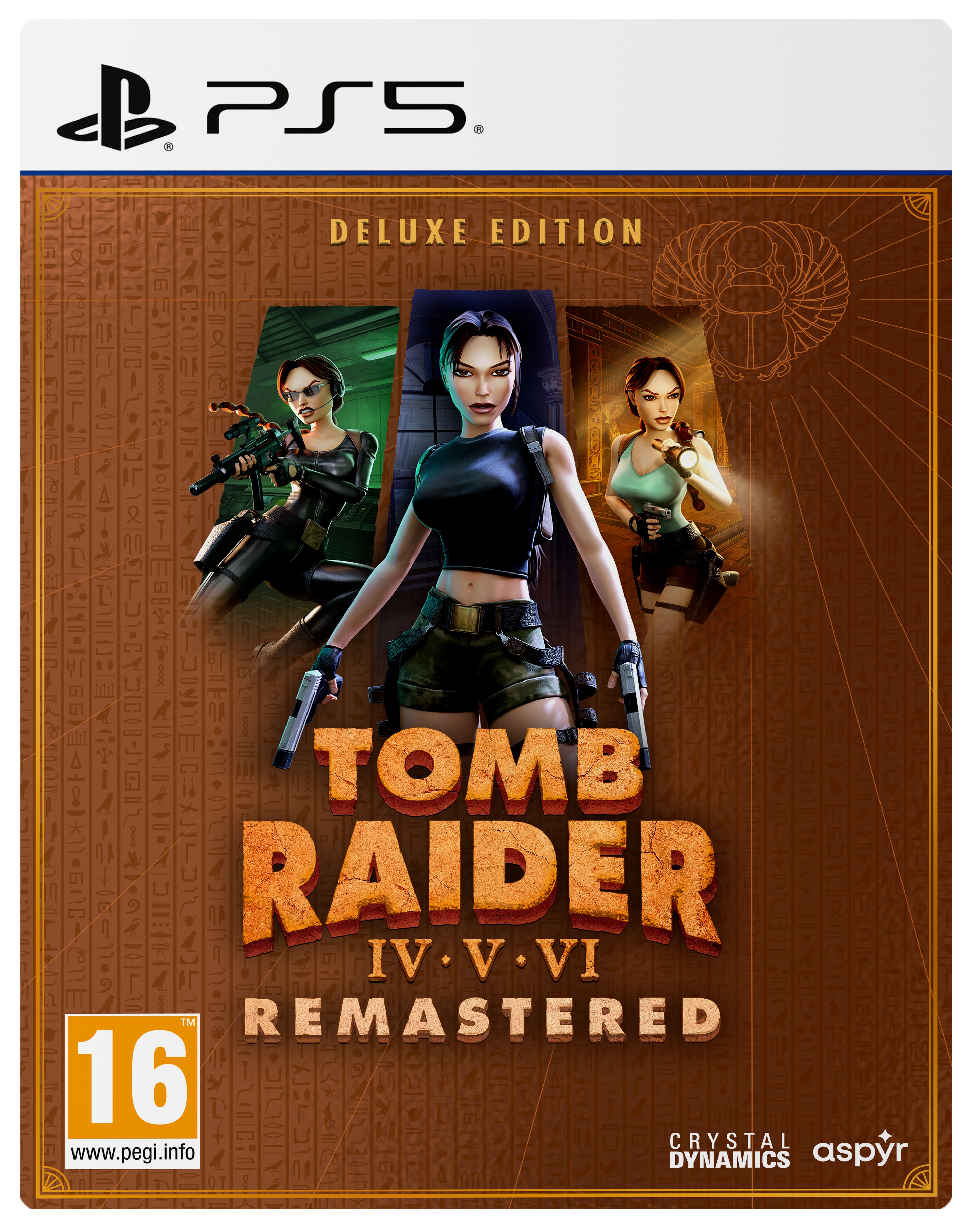 Tomb Raider IV-VI Remastered Starring Lara Croft - Deluxe Edition (PS5)