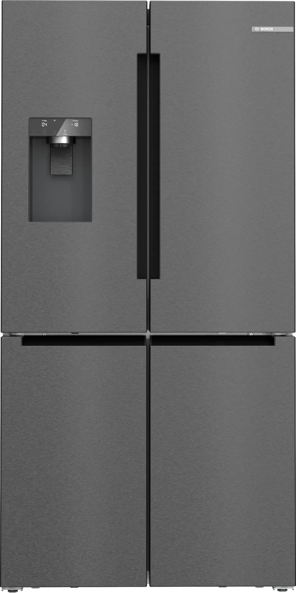 Хладилник Side-by-Side Bosch KFI96AXEA , 574 l, E , No Frost , Не , Черен инокс