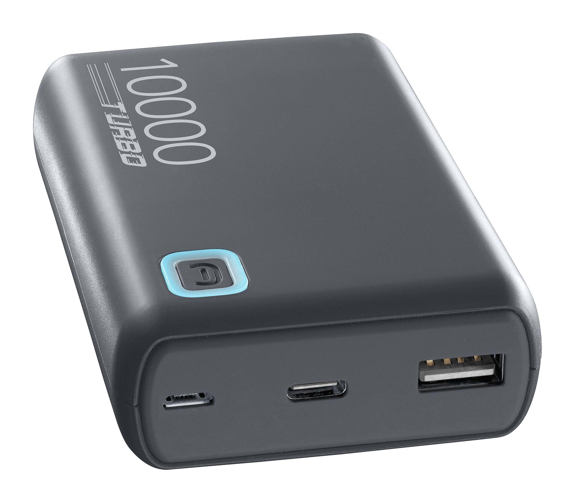 Външна батерия ESSENCE Turbo PD 10000 mAh сива