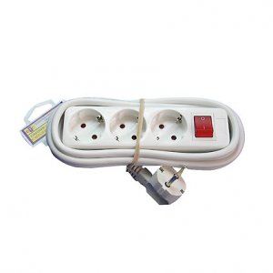 Разклонител ЕТС 3X16A 3M С КЛЮЧ 13931