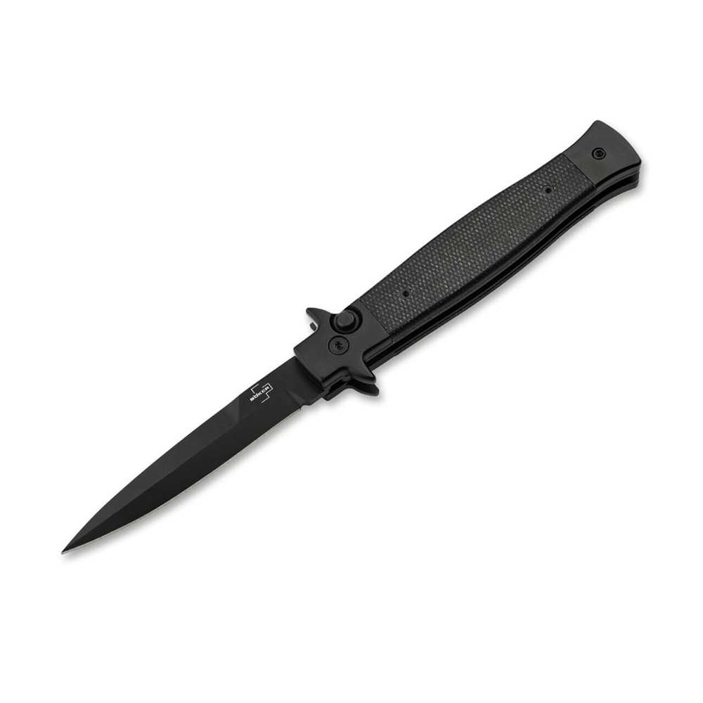 Джобен нож Boker Plus Stiletto 3.5 All Black