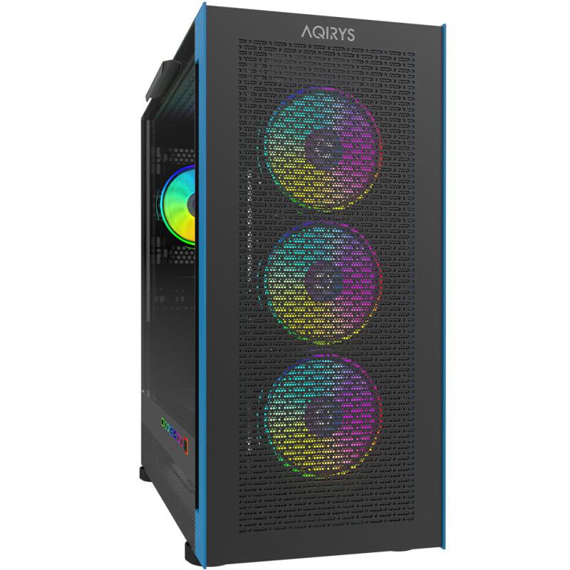 Кутия за компютър Aqirys Sargas Mid Tower case 2x bays 3.5  4x bays 2.5  