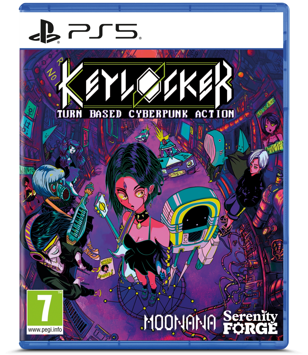 Keylocker:Turn Based Cyberpunk Action (PS5)