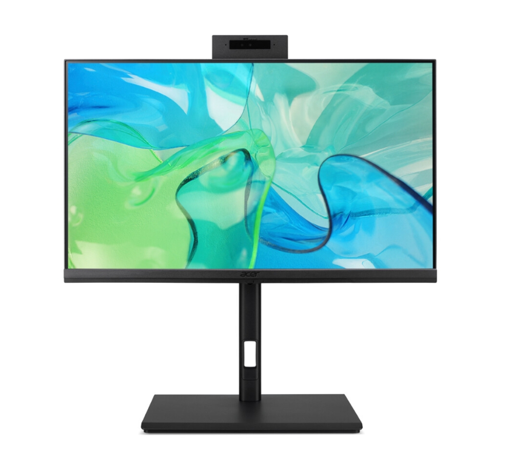 Acer Veriton VZ4724GT, AiO 23.8’’ FHD IPS, Intel Core i5-14400 (up to 4.70GHz, 20MB), 16GB DDR5, 1024GB SSD + (M2 slot free), Intel UHD Graphics,  GLAN & TPM 2.0, COM (Serial) port,  135W AC, IR cam Shutter, WLAN ax & BT,  Kbd & Mouse USB, Ergo Stand, no