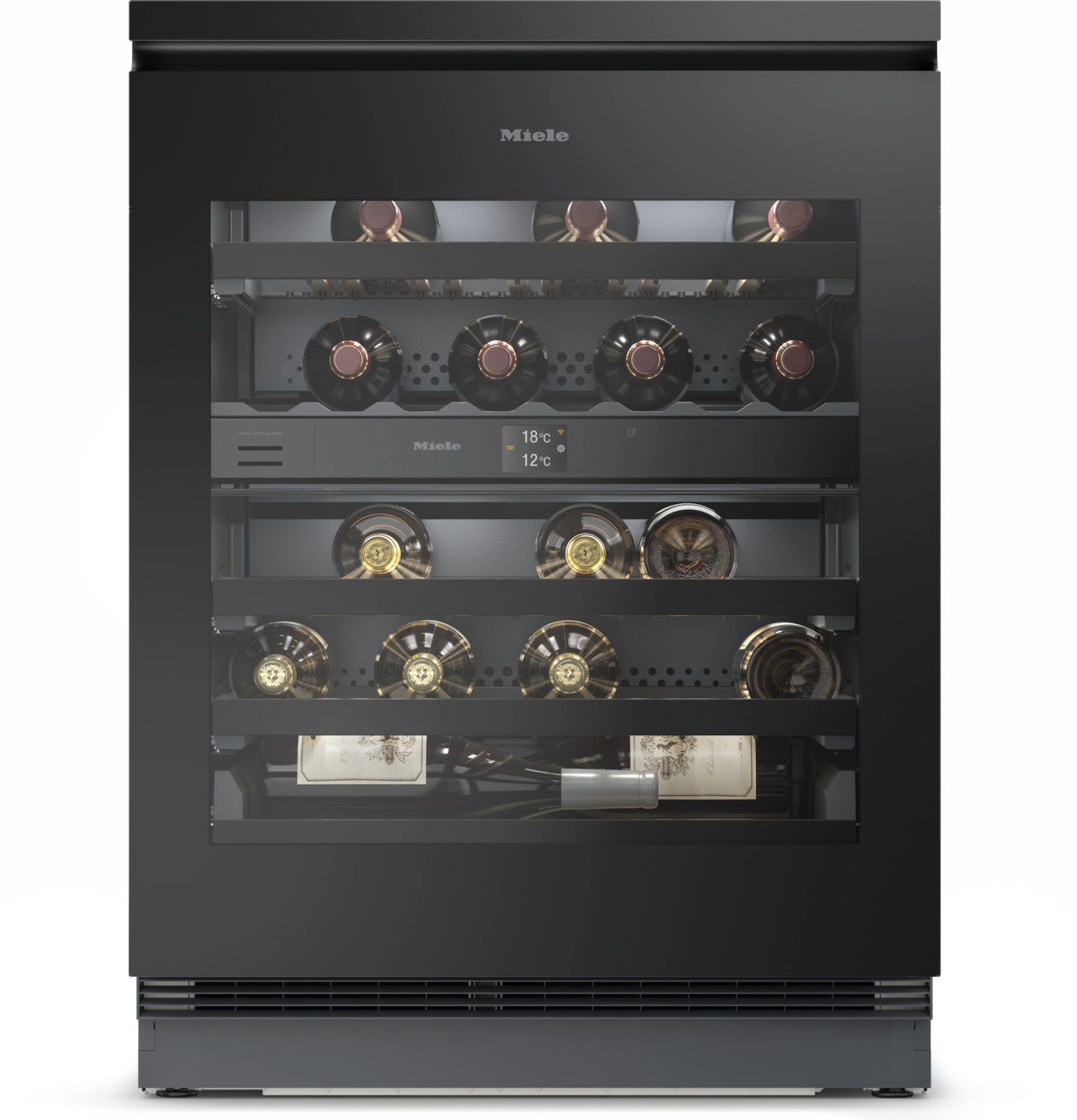Вграден охладител MIELE KWTUS 7074 F obsw , F , Черен , Да