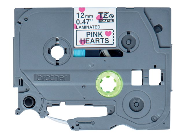 BROTHER TZe-MPPH31 tape black/heart pattern 12mm/4m