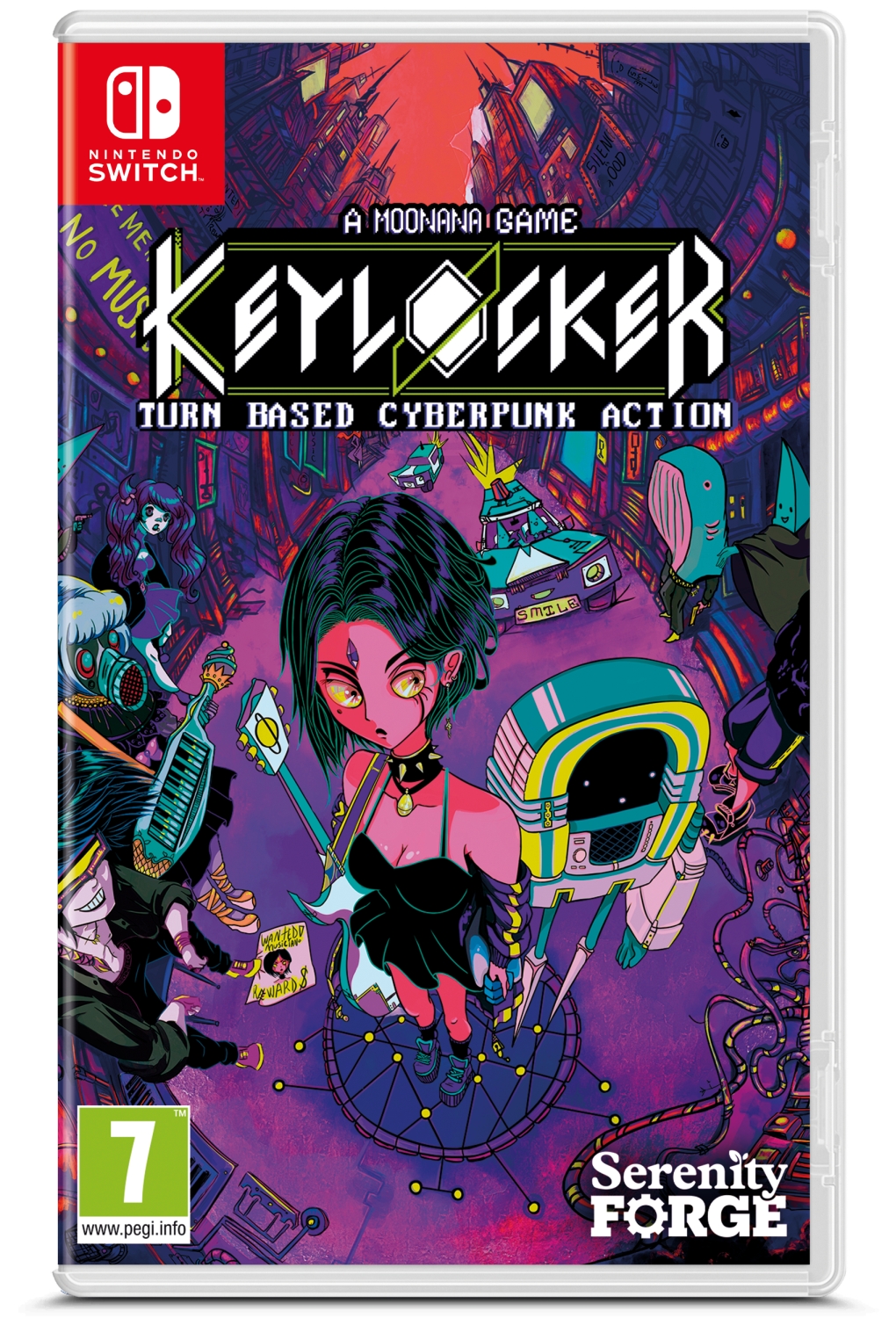 Keylocker:Turn Based Cyberpunk Action (Nintendo Switch)