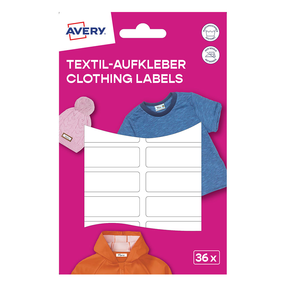 Етикети Avery плат Бели 45/13 36бр