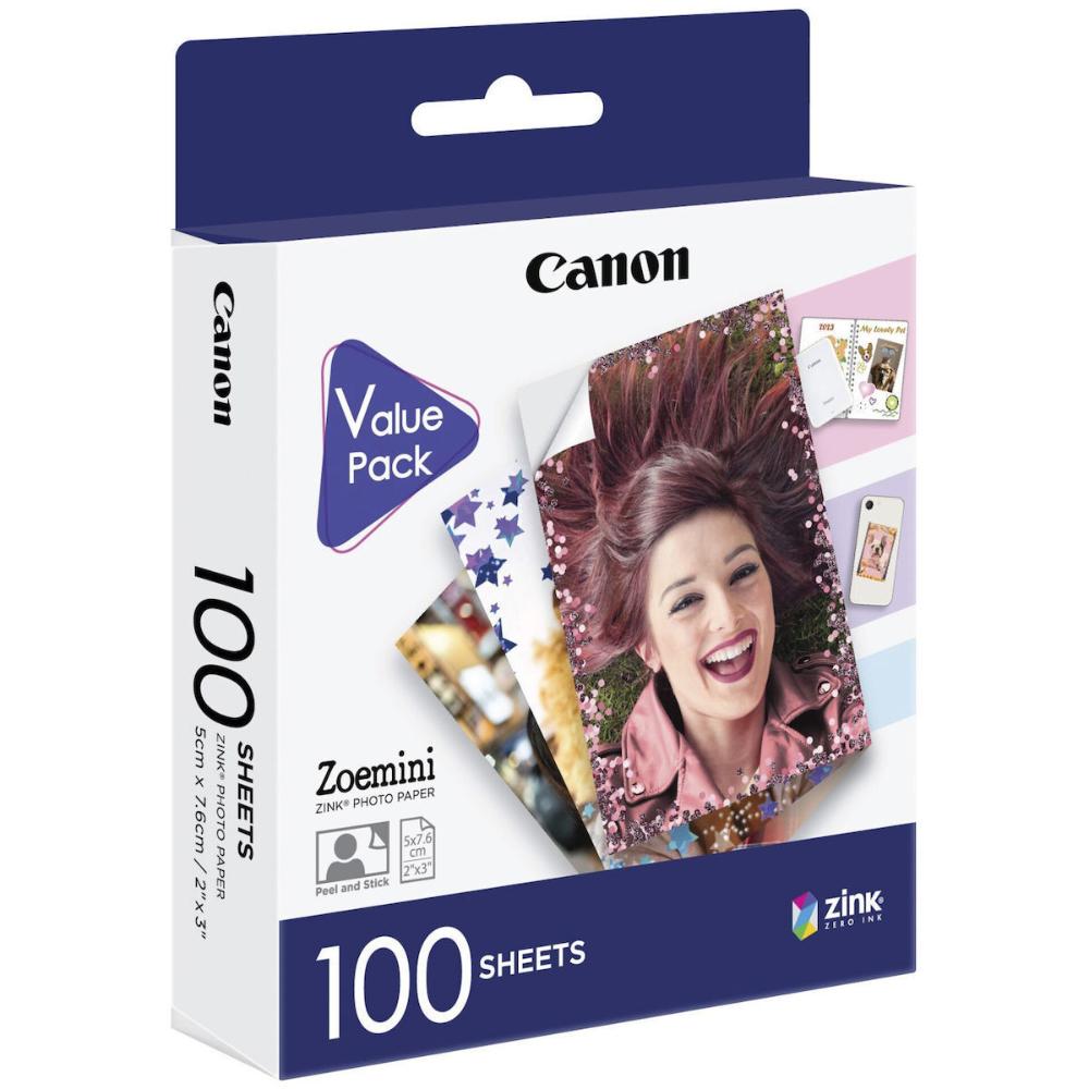CANON Zink Photo paper 5x7.5 (100 sheets) (6135C003) (CANZINK100)