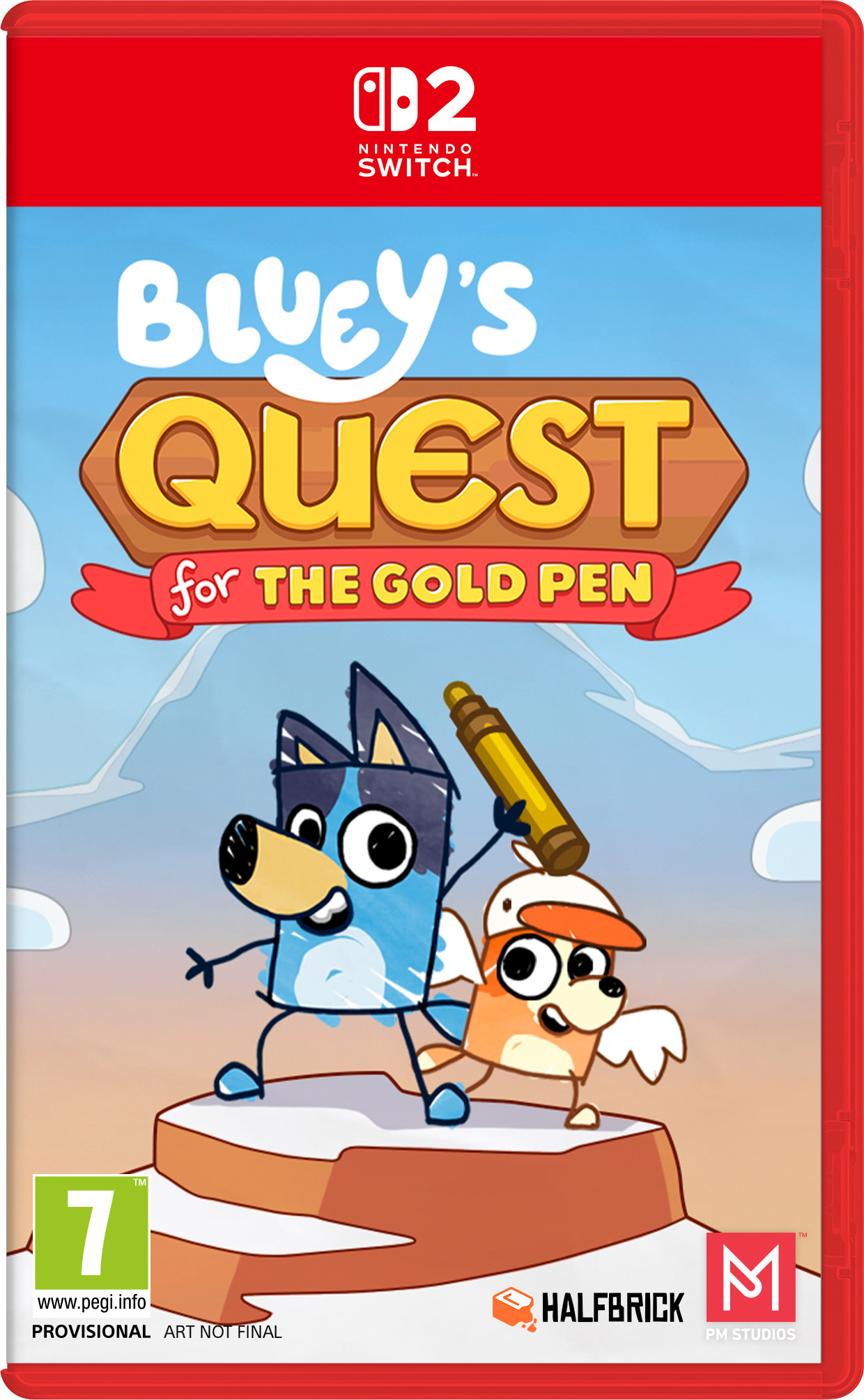 Bluey’s Quest for the Gold Pen (Nintendo Switch 2)