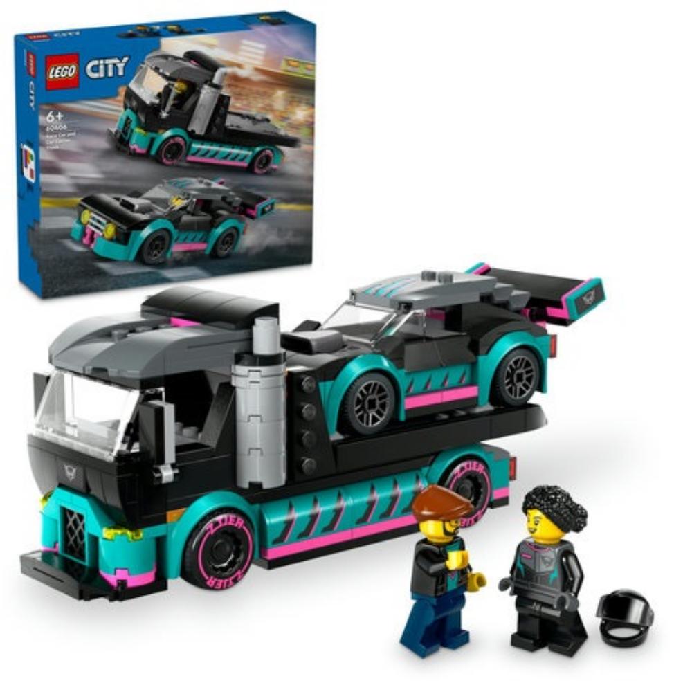 Lego City Car Transporter With Racing Cars (60406) (LGO60406)