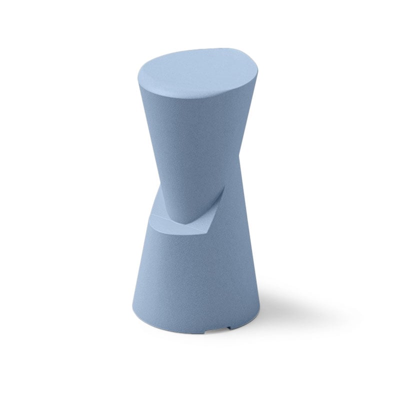 Табуретка Lyxo Sgabello Dot, височина 75 cm, светлосиня