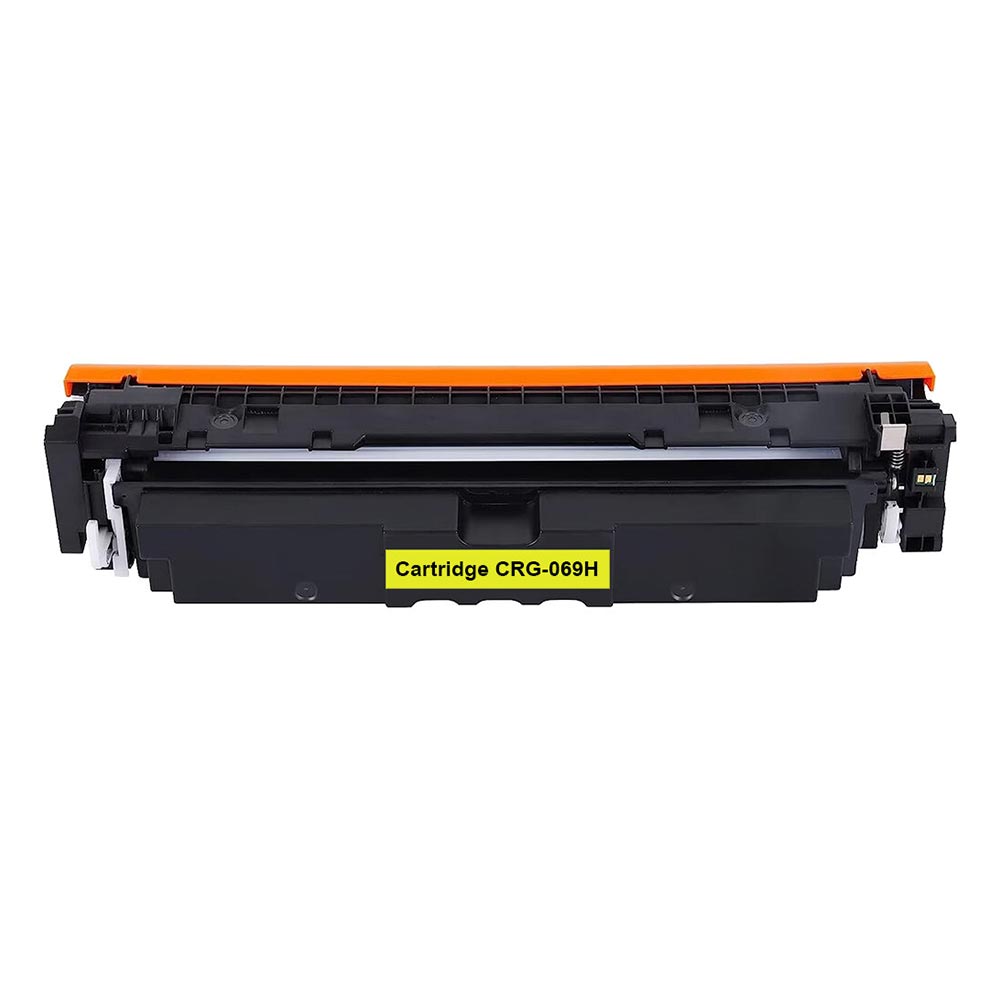 Съвместима тонер касета Canon CRG-069H, без чип, 5500 страници/5%, Yellow