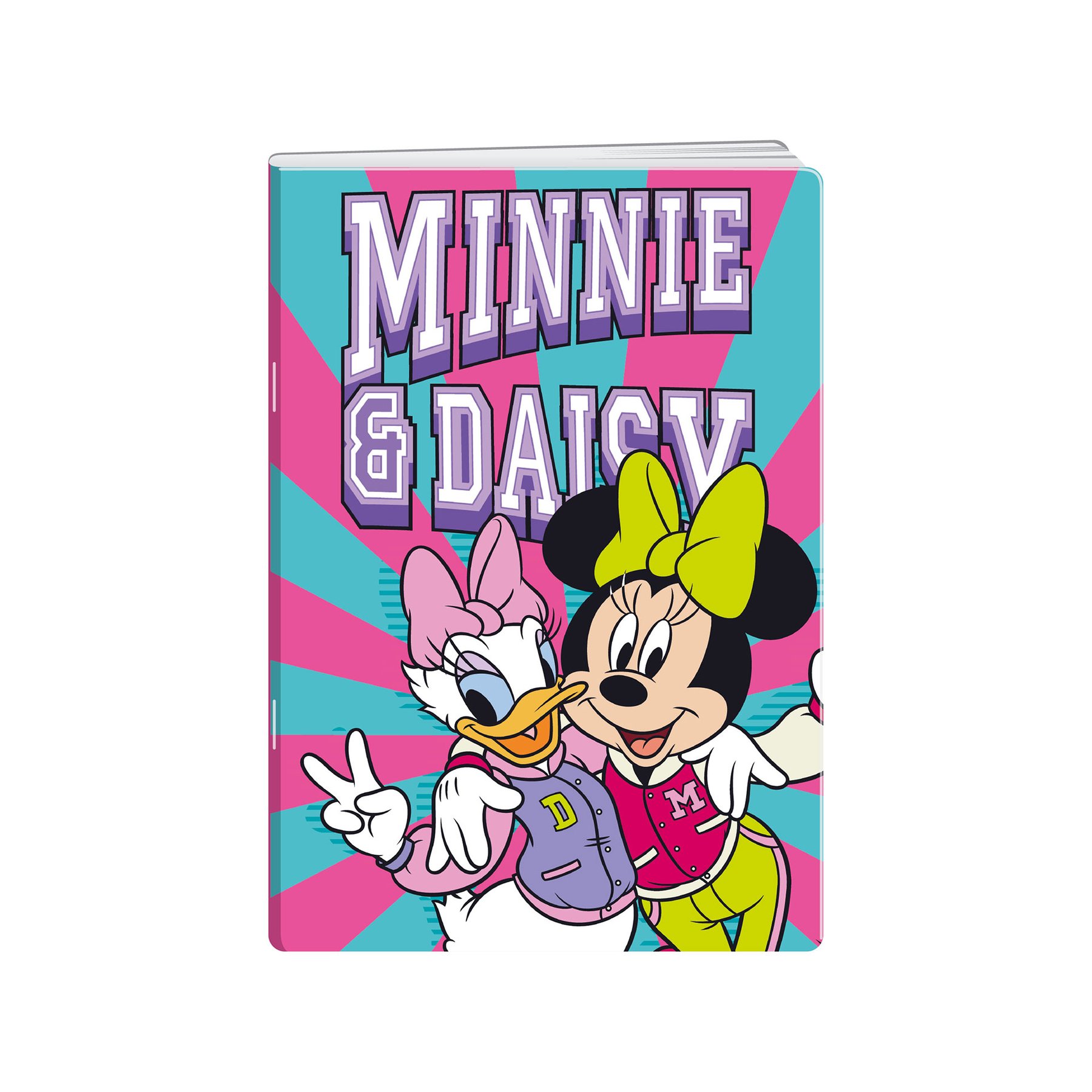 Disney Тетрадка Minnie&Daisy, A5, малки квадратчета 5 x 5 mm, офсетова хартия, 20 листа