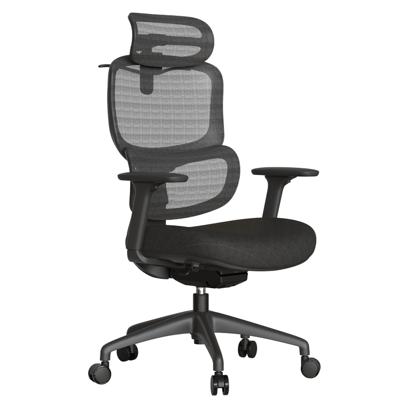 Ергономичен стол LERIK - черен