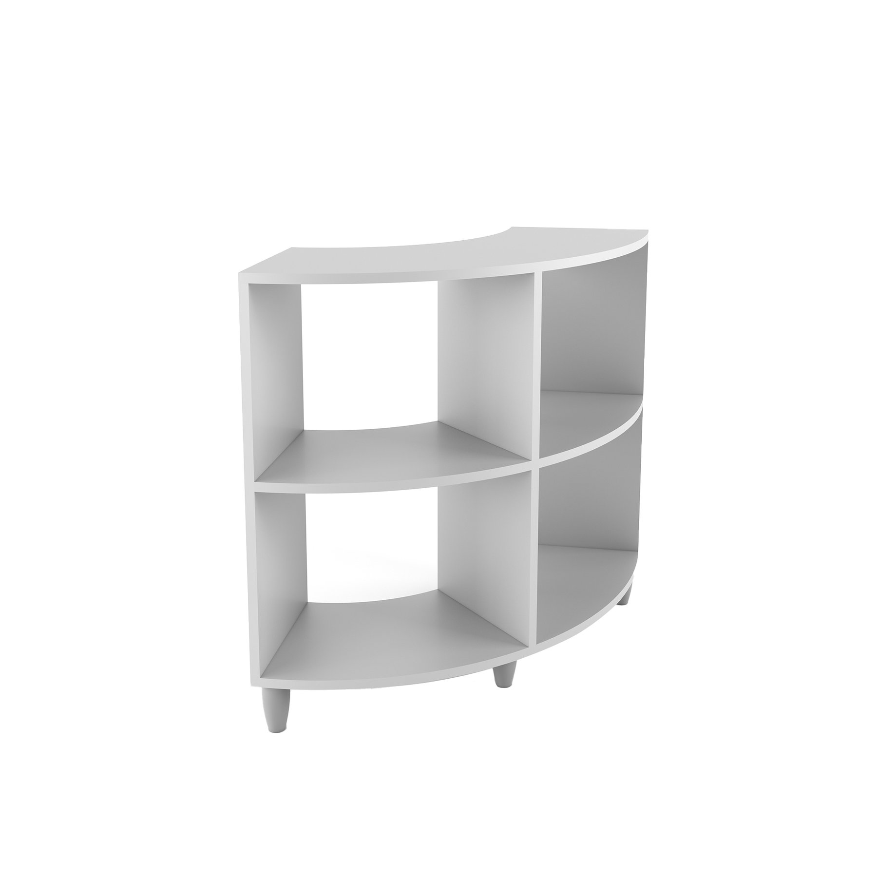 Етажерка RFG Дъга, 680 х 680 х 815 mm, ПДЧ 18 mm, цвят крем