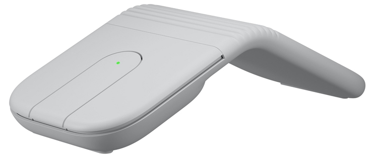 Сгъваема мишка Logitech - Mobi Fold, оптична, безжична, бяла