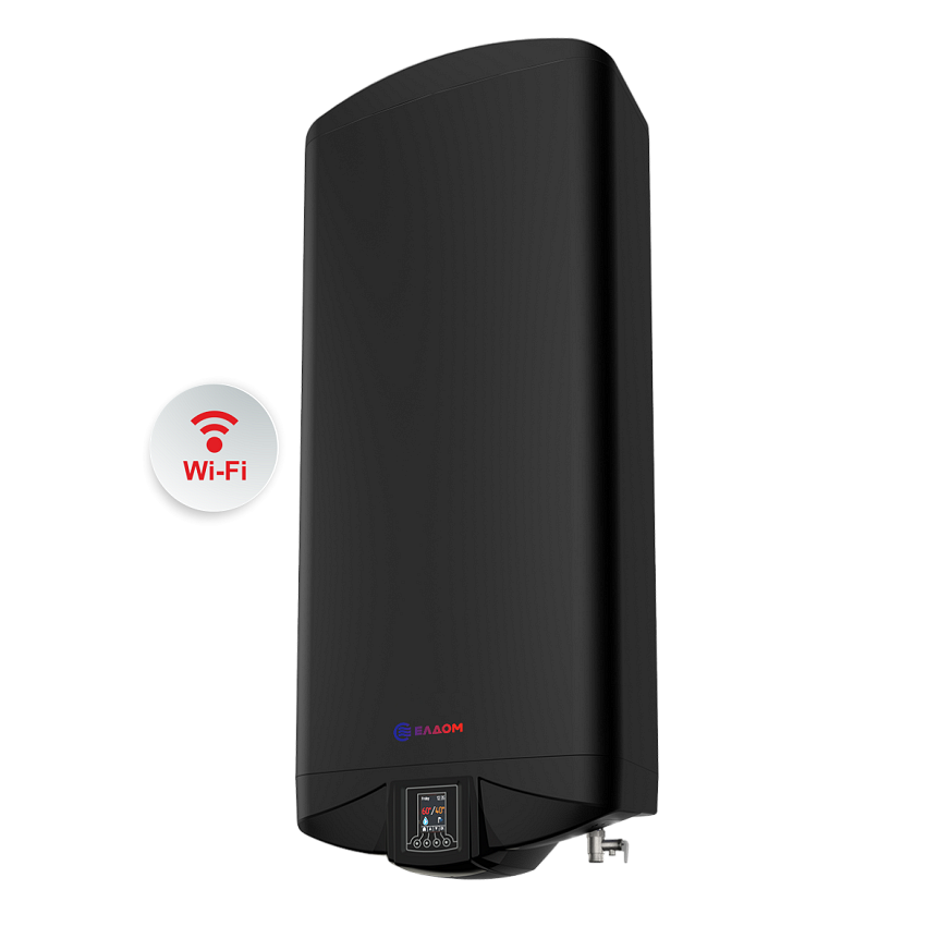 Бойлер Елдом DU080FW-B 65L 3.3KW WI-FI Галант , Вертикален , 3.3 , 65 , B