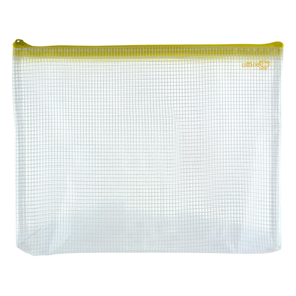 Джоб с цип OfBox A5 250/200 жълт