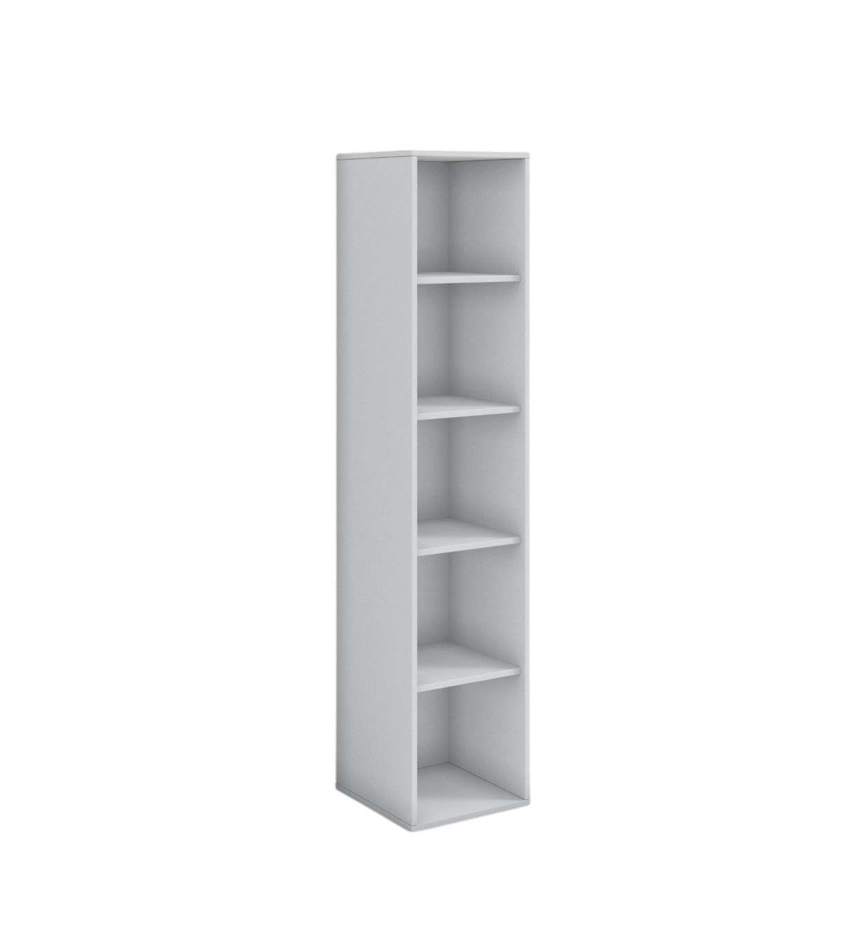 Етажерка RFG, единична, 400 х 400 х 1800 mm, ЛПДЧ, бяла