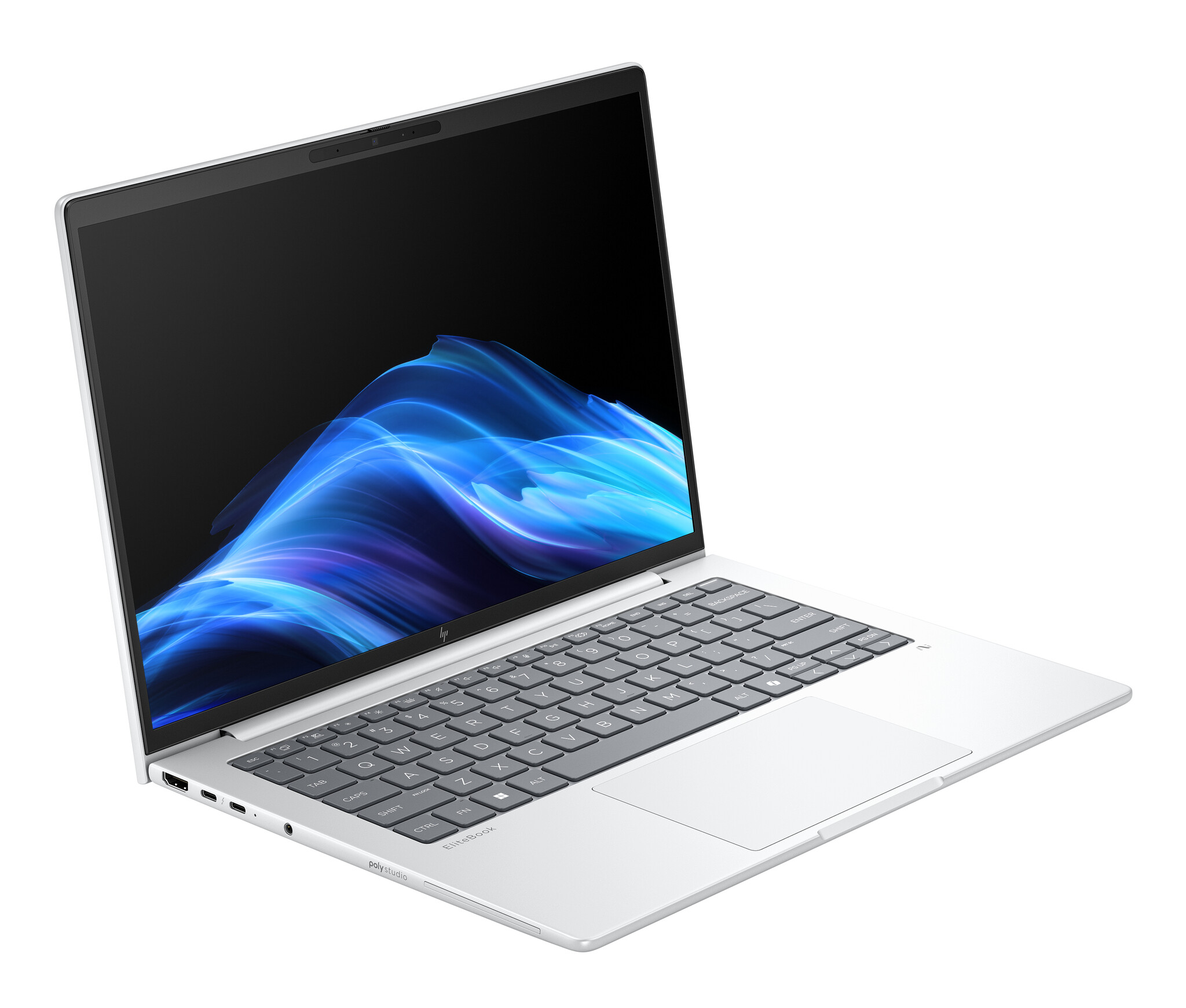 HP EliteBook 8 G1i AI PC Wolf Pro Security Edition Intel Core Ultra 7 255U Ноутбук 35,6 см (14") WUXGA 32 GB DDR5-SDRAM 1 TB SSD Wi-Fi 7 (802.11be) Windows 11 Pro Сребърен