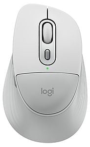 Мишка Logitech - Signature Comfort Plus M850 L, оптична, безжична, бяла
