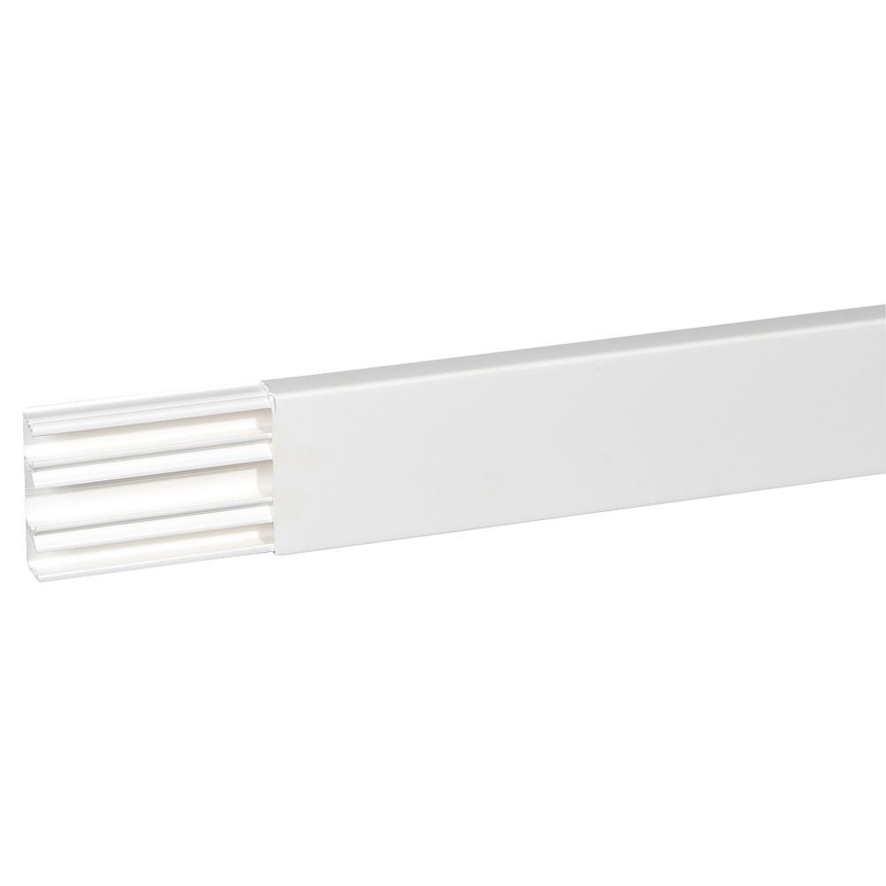 030033 Кабелен канал DLPlus Mini, 2 м, 3 отделения с преграда, 75x20мм, бял, Legrand