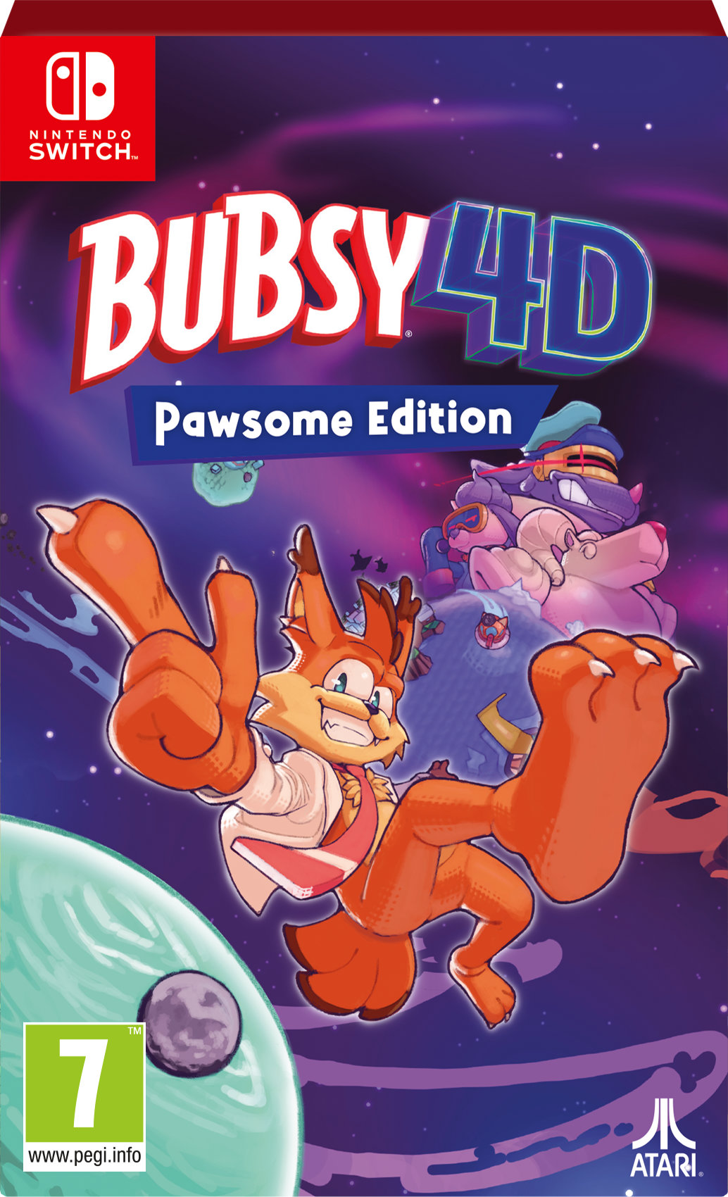 Bubsy 4D - Pawsome Edition (Nintendo Switch)