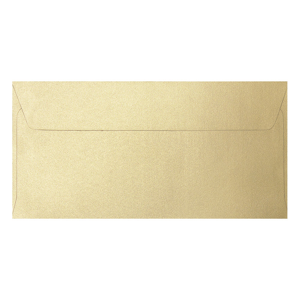 Плик DL 120гр перлено злато 10бр