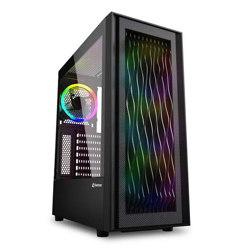 Кутия за компютър Sharkoon RGB WAVE