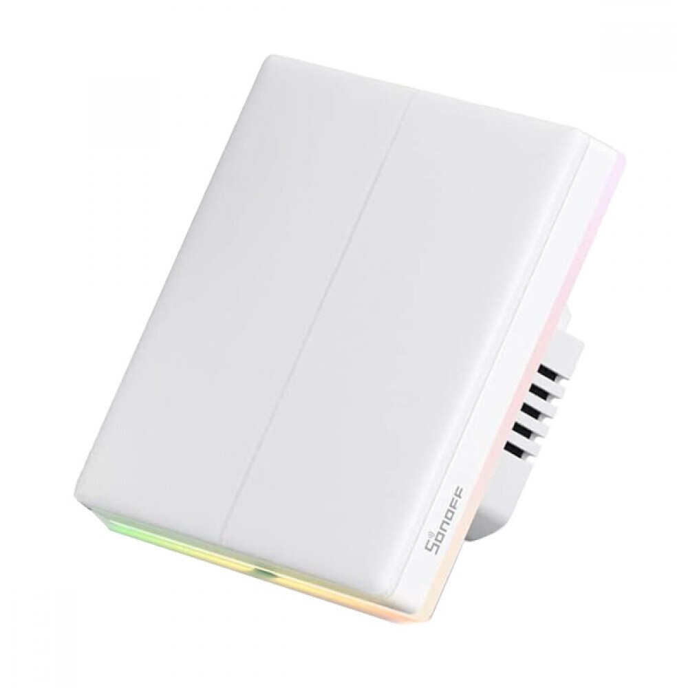 SONOFF TX T5 2C Smart WiFi Touch Wall Switch, 2-channel (White) (T5-2C-86) (SONT5-2C-86)