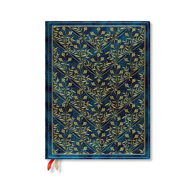 Paperblanks Планер Wildflower Song, Ultra, хоризонтален, твърда корица, 88 листа, за 2027 година