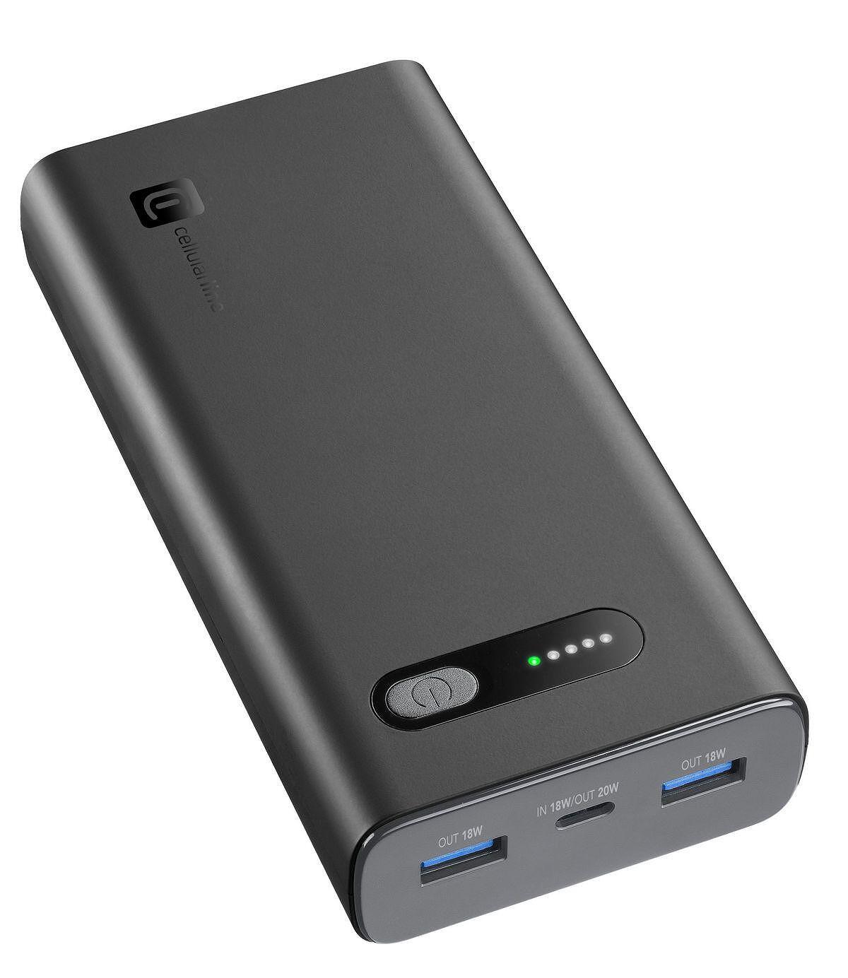 Външна батерия Power Bank 20000mAh с Power Delivery 20W