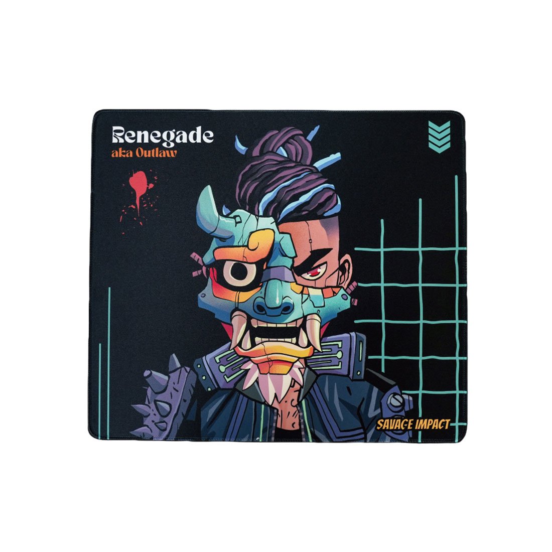 Пад за мишка Bloody Renegade Midnight BP-45, 45 х 40 cm