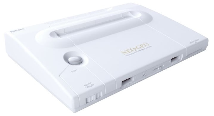 Ретро конзола SNK Neo Geo - AES+, бяла (юбилейно издание)