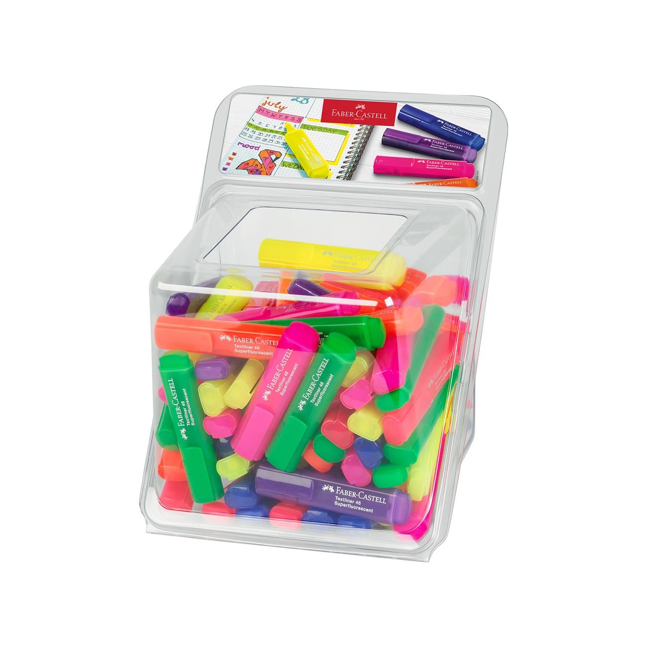 Faber-Castell Текст маркер 1546, неон, 100 броя