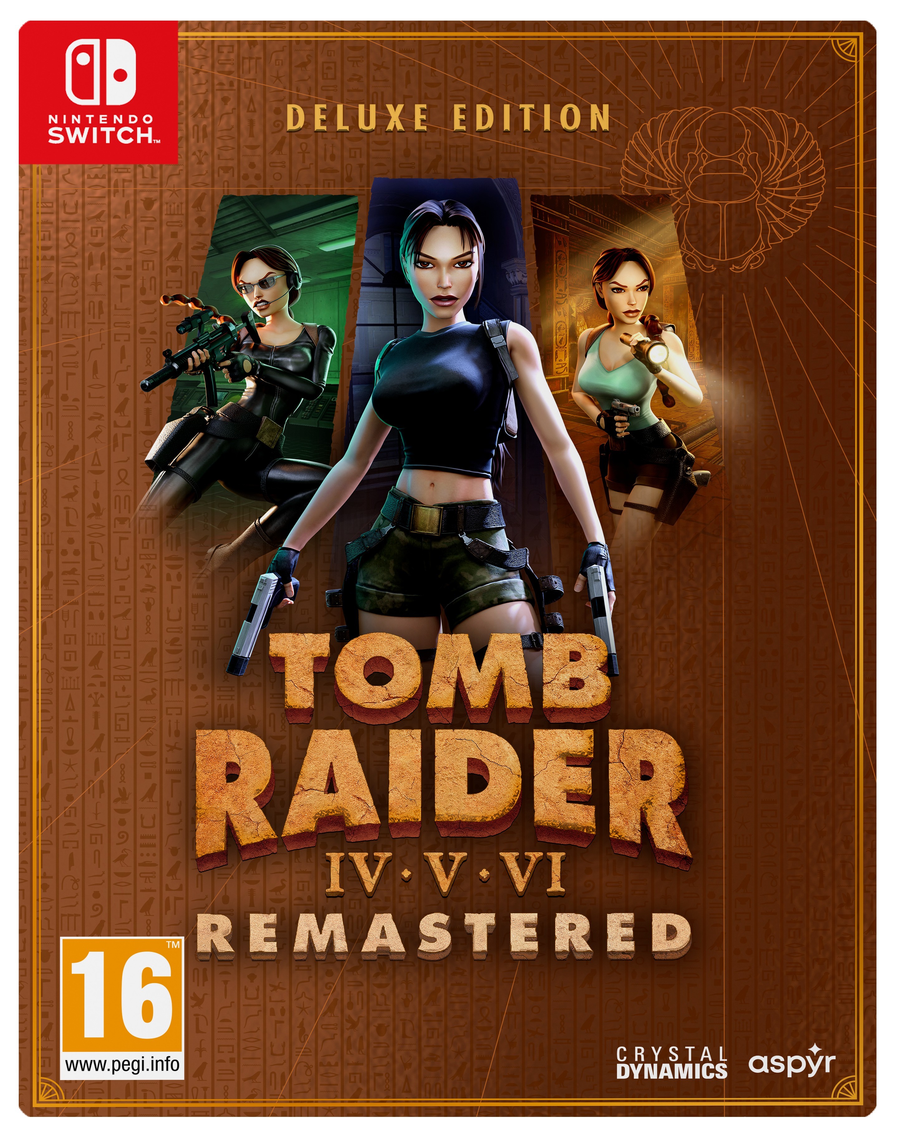 Tomb Raider IV-VI Remastered Starring Lara Croft - Deluxe Edition (Nintendo Switch)