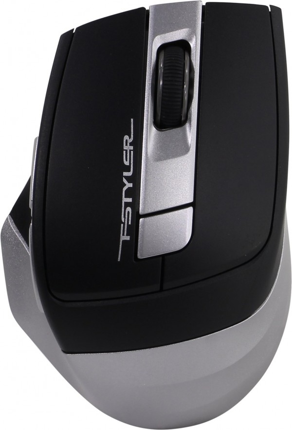 Мишка A4Tech - Fstyler FG35, оптична, безжична, сива