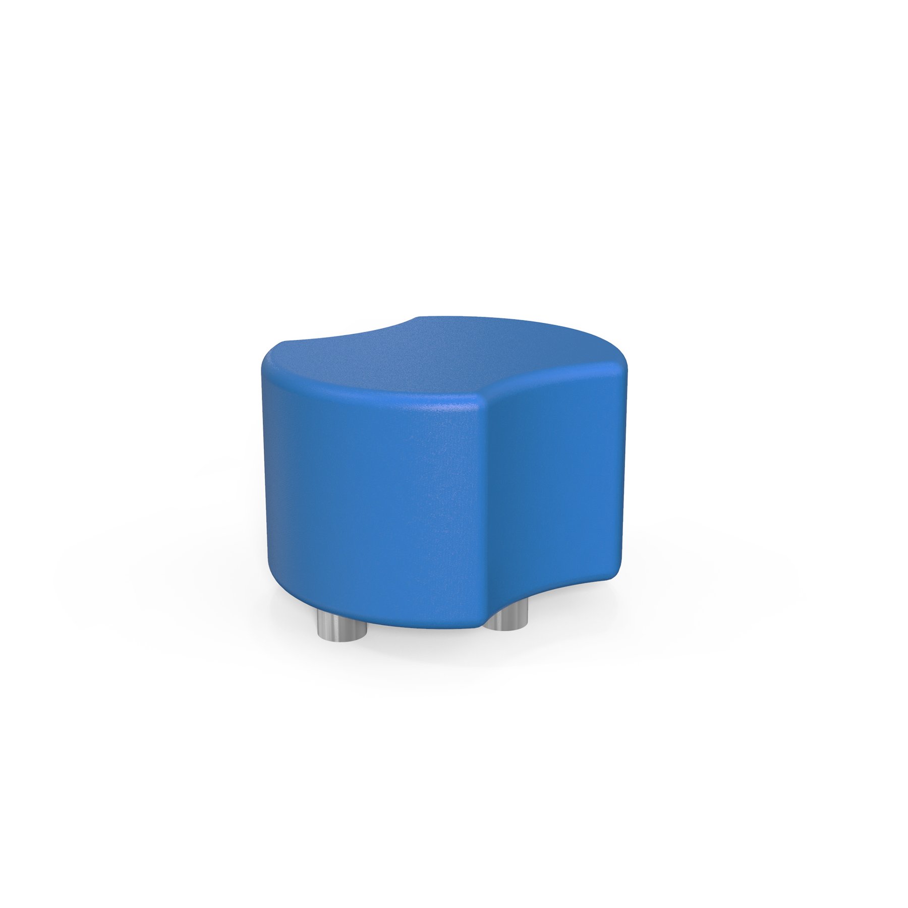 Табуретка RFG Bold, екокожа, 60 х 51 х 43 cm, синя