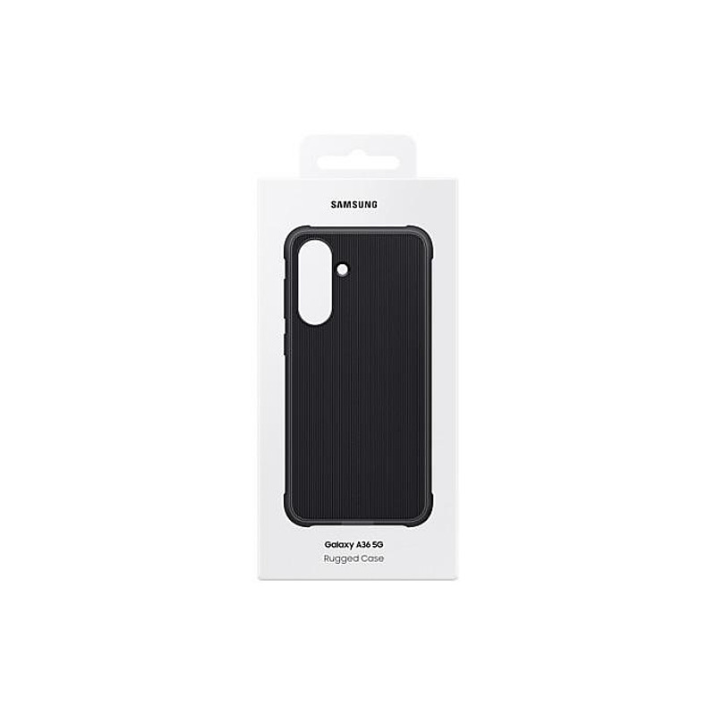 Калъф Samsung A36 5G RUGGED BLACK EF-RA366CBEGWW