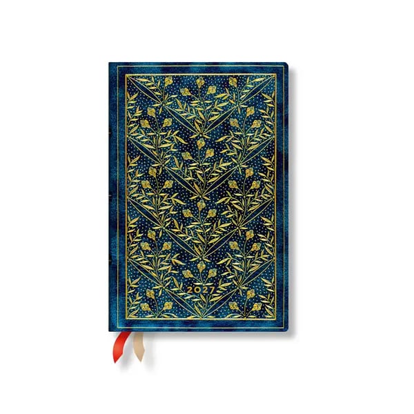 Paperblanks Планер Wildflower Song, Mini, 1 ден на страница, твърда корица, 216 листа, за 2027 година
