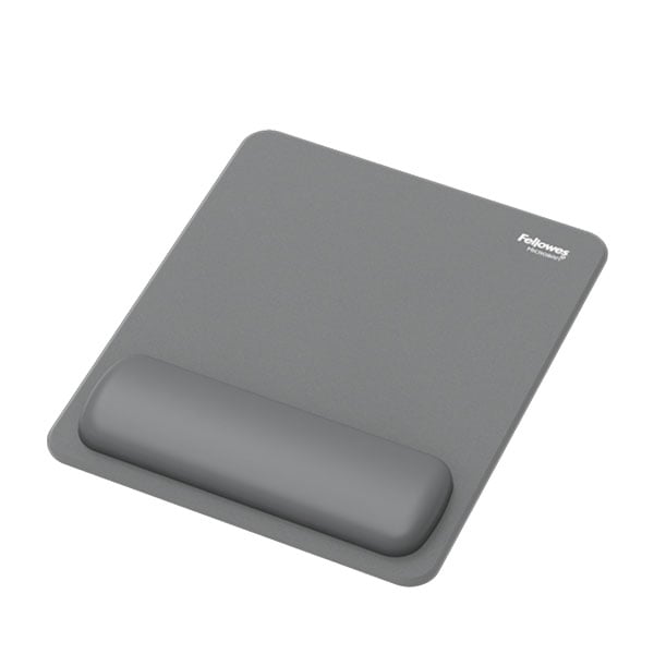 Пад за мишка Fellowes Breyta Hex, 20 x 24 cm, сив