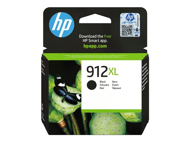 HP 912XL High Yield Black Original Ink Cartridge
