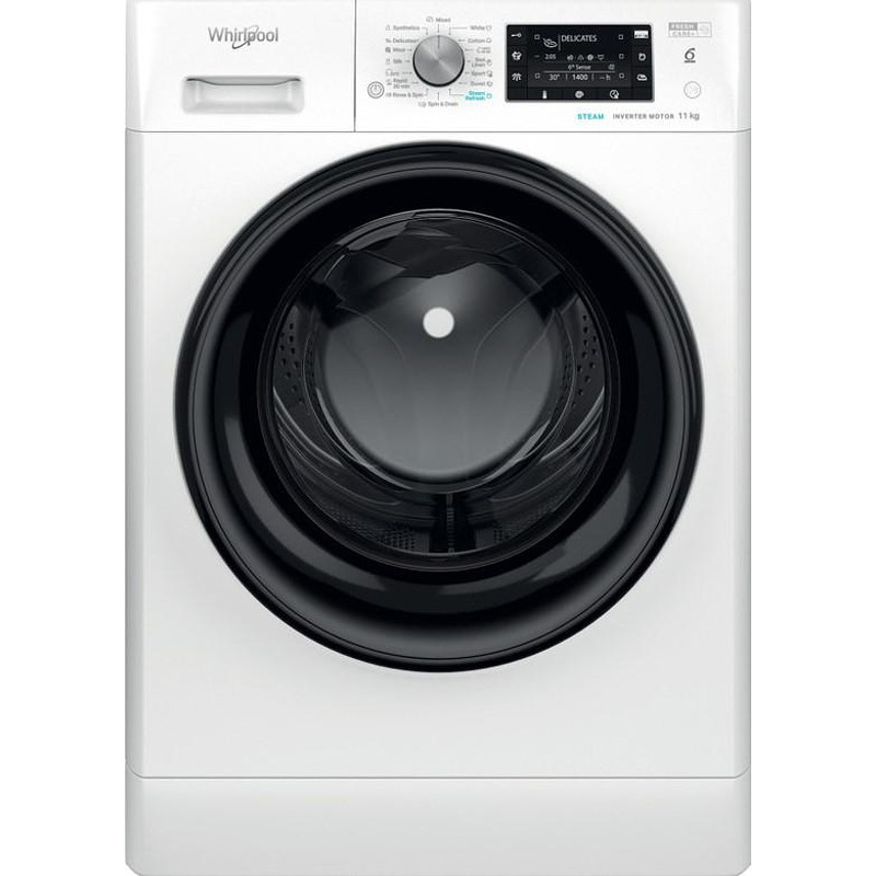 Пералня Whirlpool FFD 11489 BV EE , 11.00 kg, 1400 об./мин., A , Бял