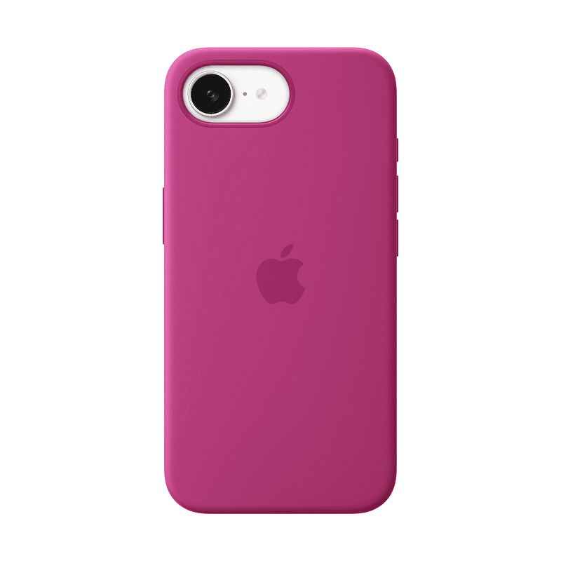 Калъф Apple iPhone 16e Silicone - Fuchsia md3w4