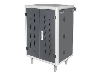 Кутия за компютър DIGITUS DN-45002 - cart - for 30 tablets / notebooks - black, RAL 9005